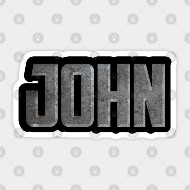 John Sticker by Snapdragon